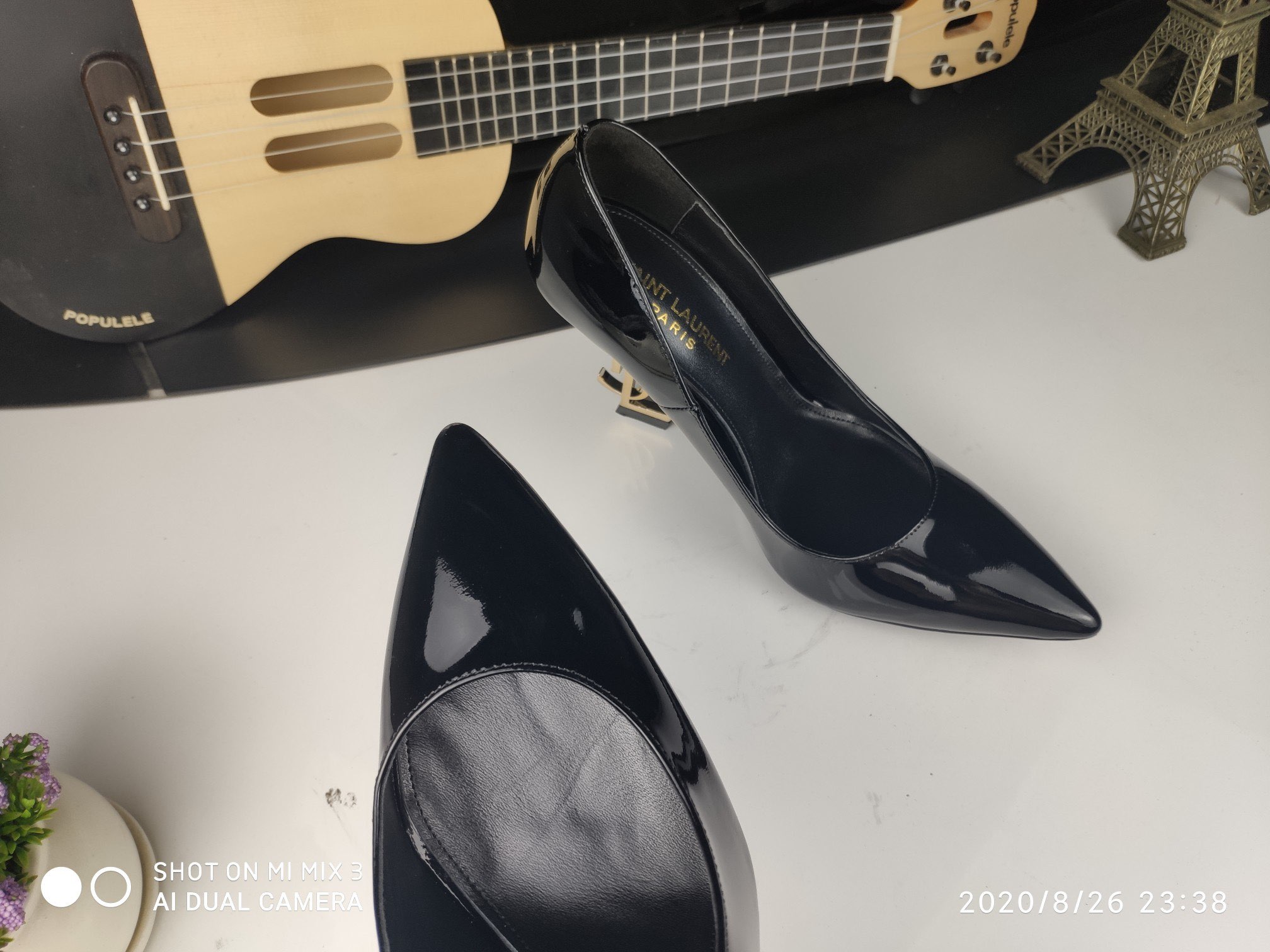 Yves Saint Laurent Shoes YSL 11CM Heel YSL6320 Black