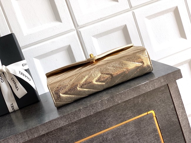 Chanel Original Leather 26X C6044 gold