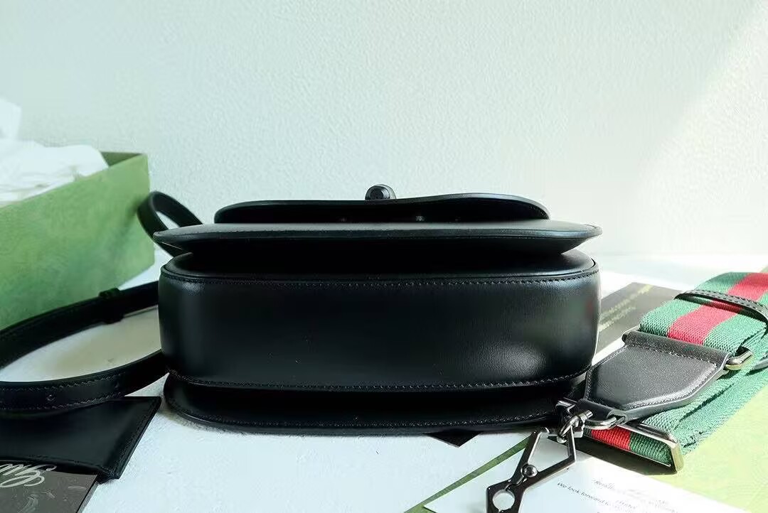 Gucci Bamboo 1947 medium bag G63012 Black