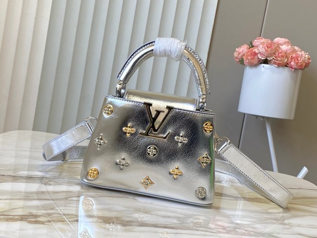 Louis Vuitton Capucines Mini M26258 Silver