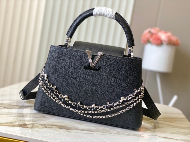Louis Vuitton Capucines M25089 black