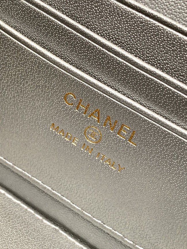CHANEL 26C Vanity with Chain AP3940 gray