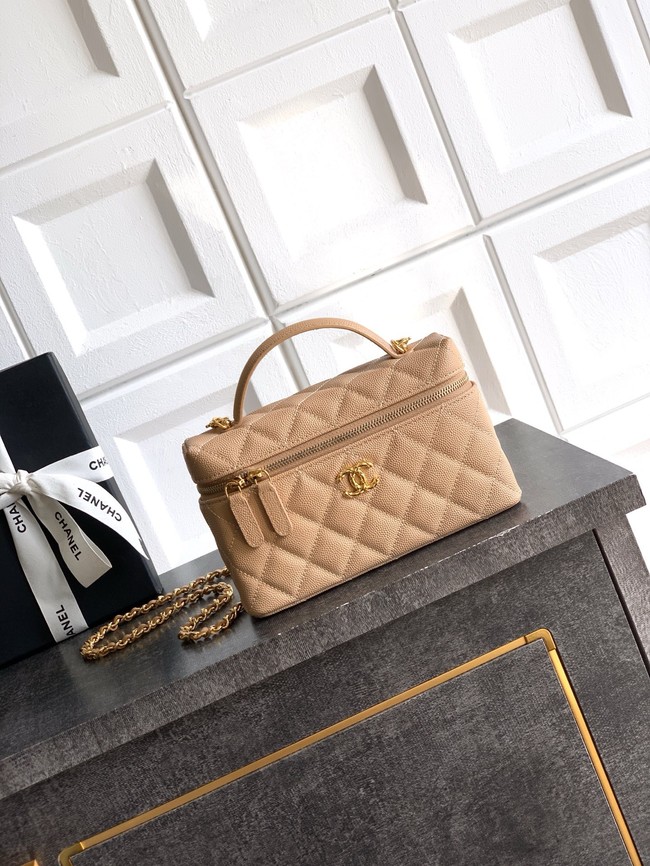 Chanel Vanity with Chain 26C AP4936 Apricot