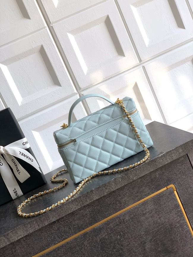 Chanel Vanity with Chain 26C AP4936 blue