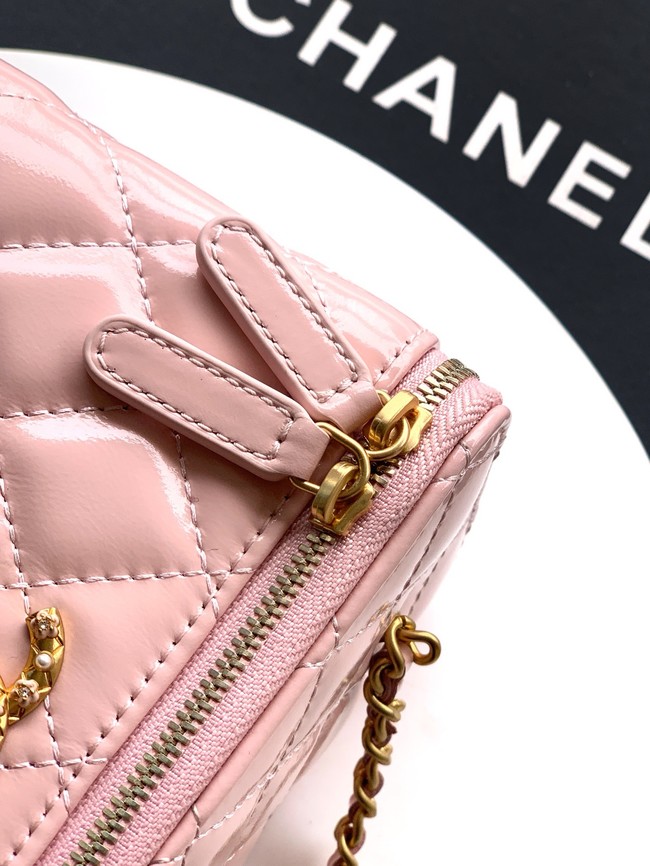 Chanel Vanity with Chain 26C Oil-tanned leather AP4936 pink