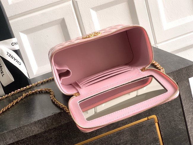 Chanel Vanity with Chain 26C Oil-tanned leather AP4936 pink