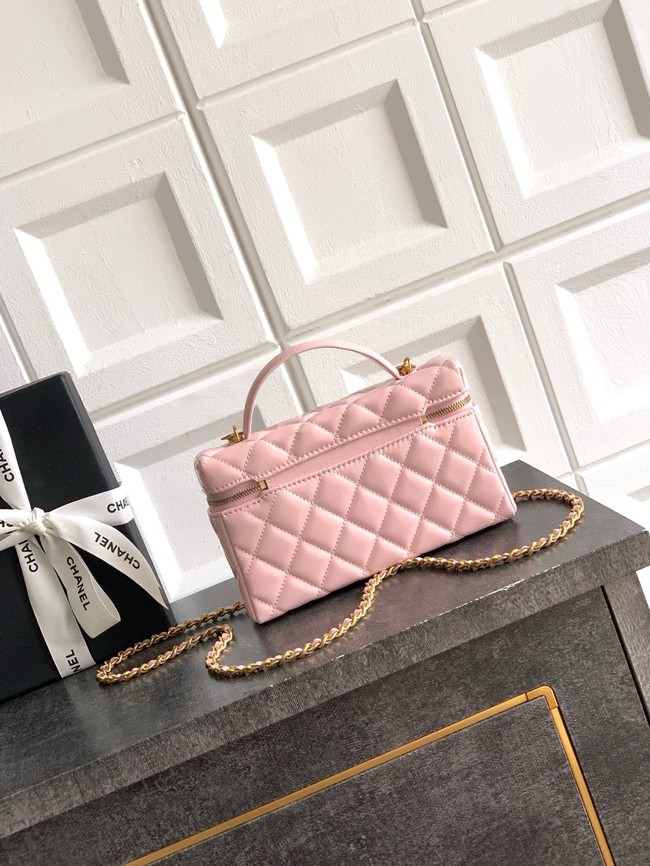 Chanel Vanity with Chain 26C Oil-tanned leather AP4936 pink