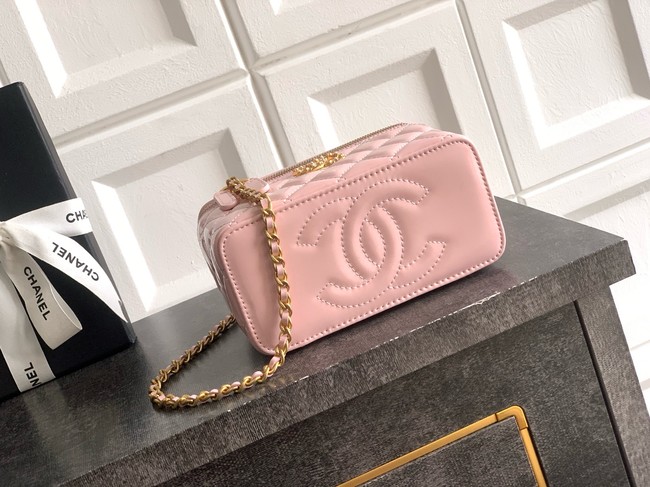 Chanel Vanity with Chain 26C Oil-tanned leather AP4936 pink