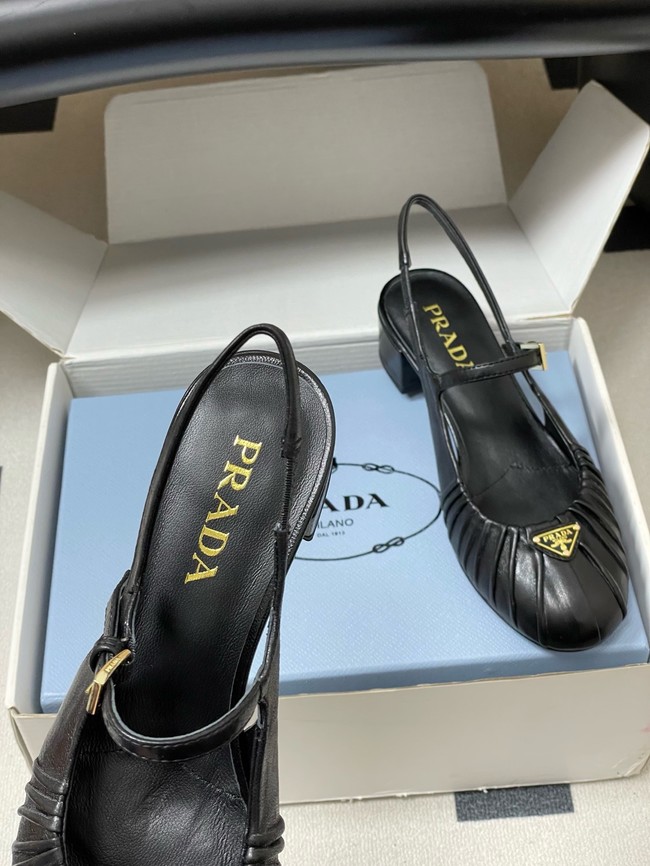 PRADA leather slingback Sandals 21056-1