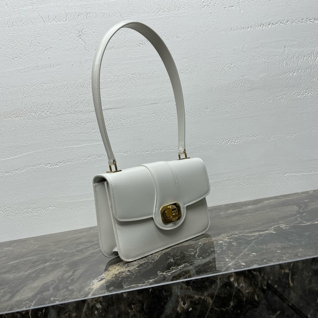 Celine TEEN CELINE JOSEPHINE bag IN CALFSKIN 121423 white