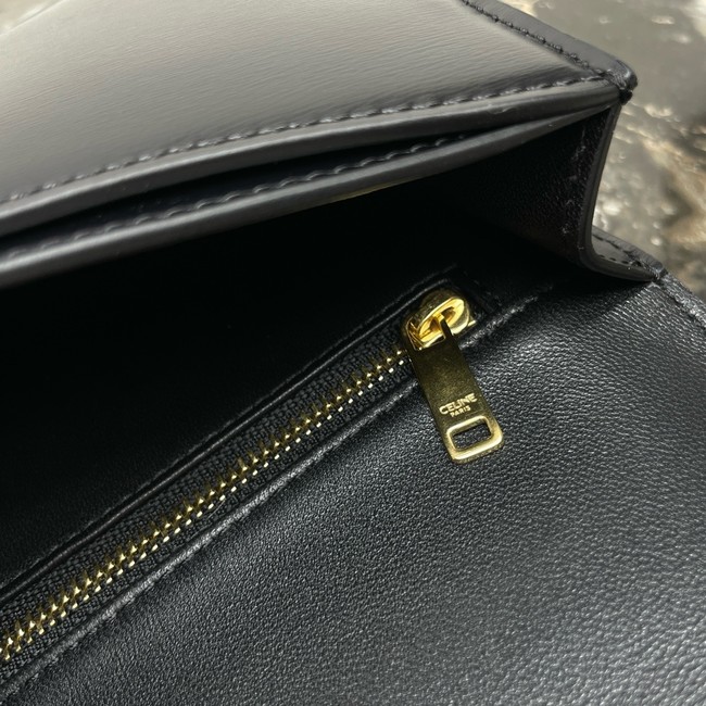 Celine TEEN CELINE JOSEPHINE bag IN CALFSKIN 121423 black