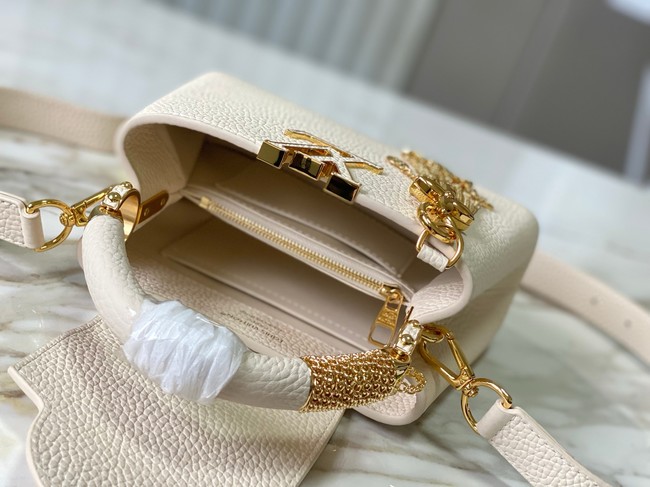 Louis Vuitton Capucines MINI M27040 Cream