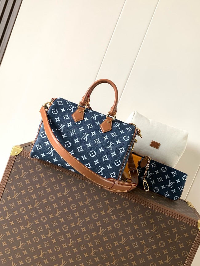 Louis Vuitton Speedy P9 Bandouliere 30 M15241 BLUE