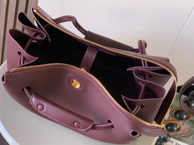 Loewe Large soft calfskin leather Madrid bag 9148 Burgundy