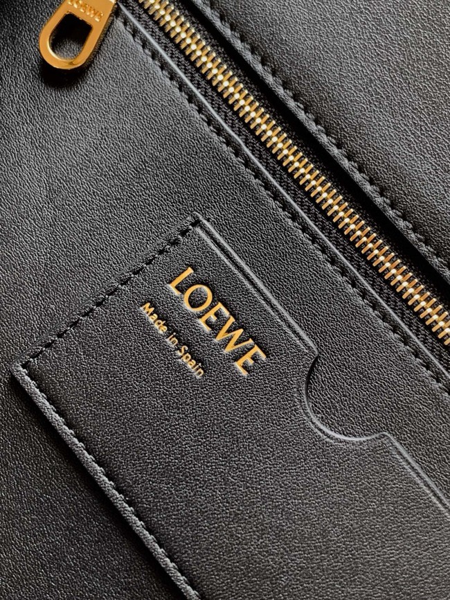 Loewe Large soft calfskin leather Madrid bag 9148 black