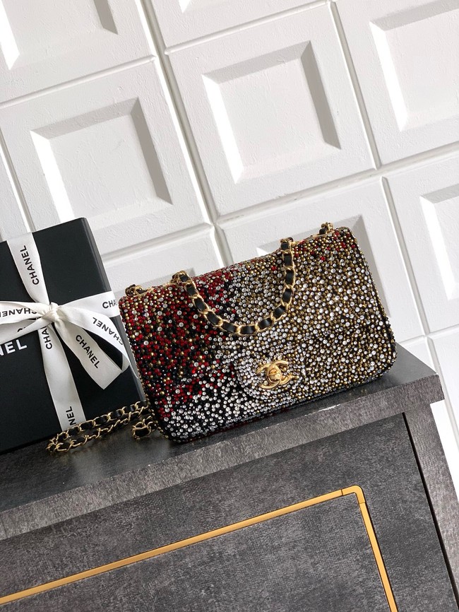 CHANEL Evening Bag AS4297 red