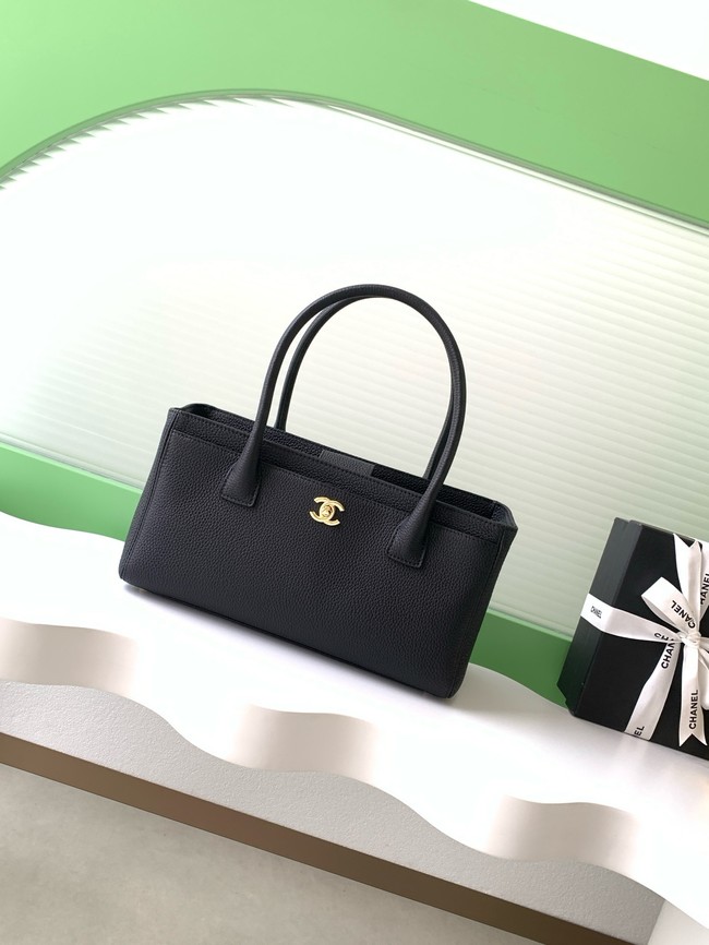 CHANEL Medium Tote Bag AS2156 black&gold-Tone Metal