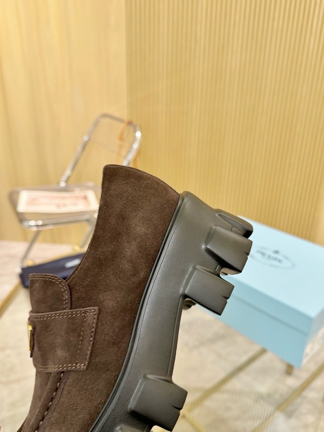 Prada suede loafers 55707-2