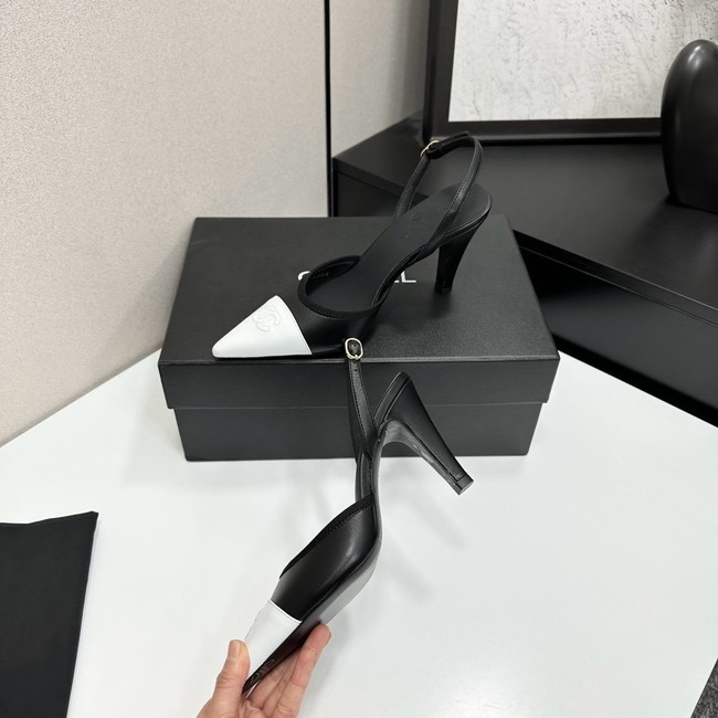 Chanel Slingbacks Iridescent Lambskin 55734-1