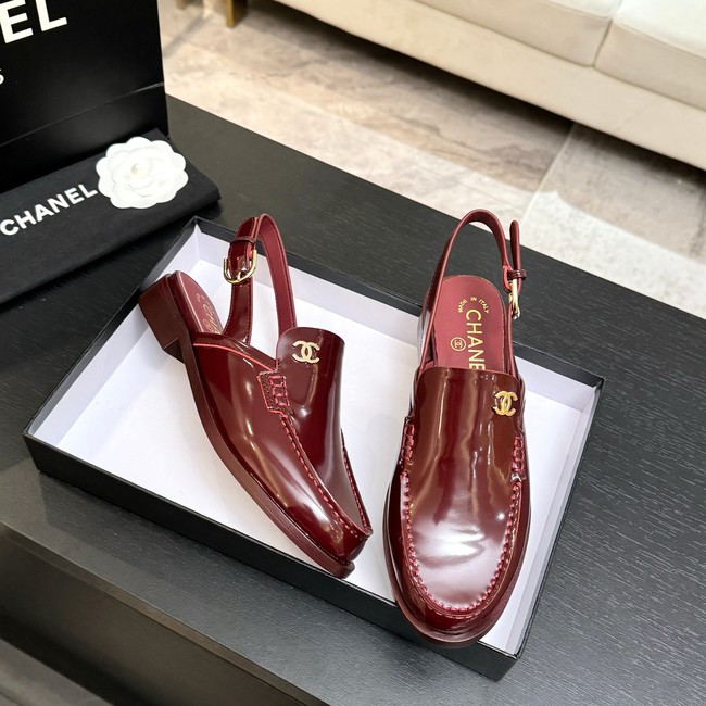 Chanel Slingbacks Shiny Calfskin G47033-1