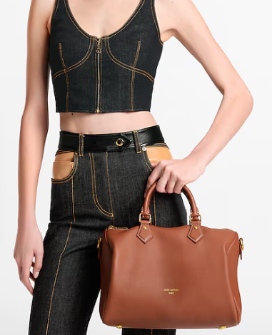 Louis Vuitton Speedy Soft 30 M24891 Cognac