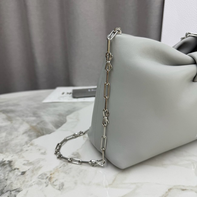 Small Dior Bow Bag Lambskin M0715P gray