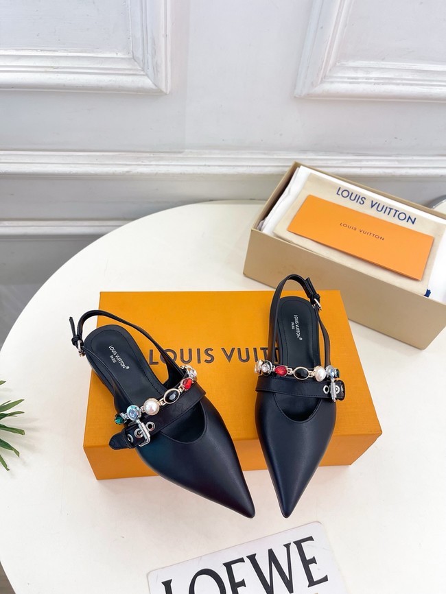 Louis Vuitton Vibe Slingback Flat Sandal 66898-2