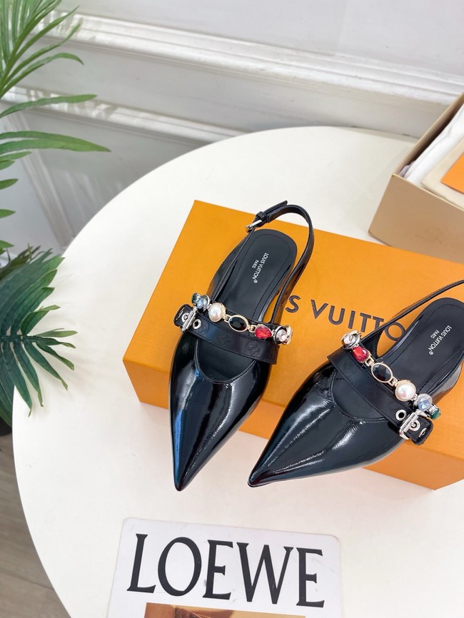Louis Vuitton Vibe Slingback Flat Sandal  66897-2