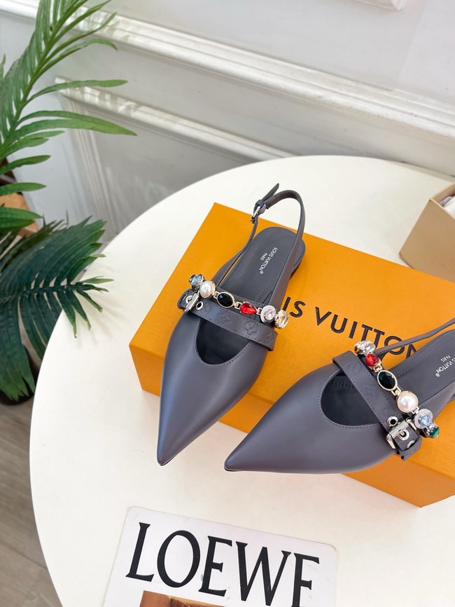 Louis Vuitton Vibe Slingback Flat Sandal  66897-5