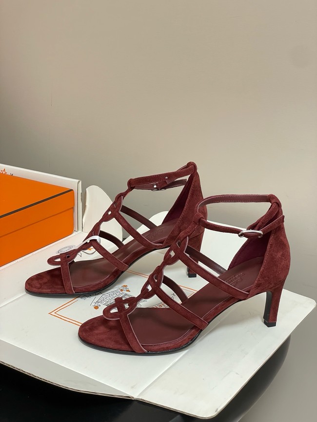 Hermes Sandals Heel 7.5CM 66931-8