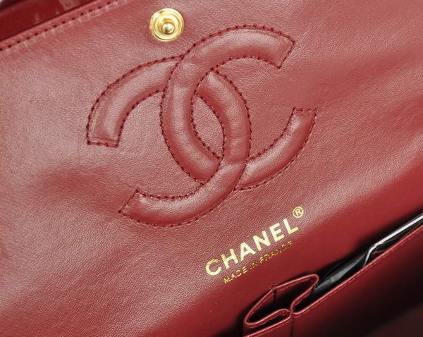 Cheap Chanel 2.55 Series Flap Bag 1112 Maroon Patent Leather Golden Hardware Cheap Chanel 2.55 Series Flap Bag 1112 Maroon Patent Leather Golden Hardware