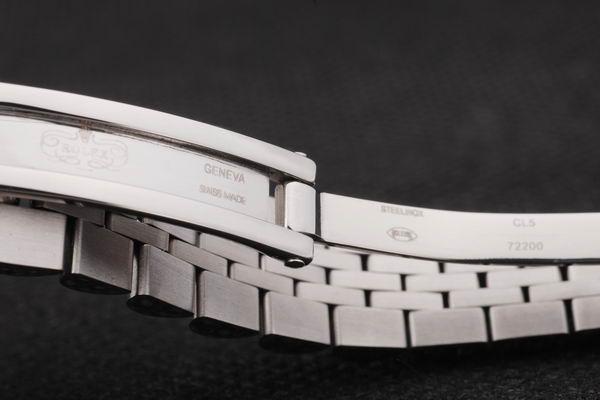 Rolex Datejust Mechanism Silver Bezel Black Surface Watch-RD2452 Rolex Datejust Mechanism Silver Bezel Black Surface Watch-RD2452
